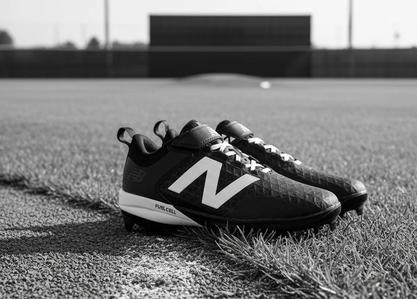 New Balance FuelCell 4040 v8 Molded Cleats - Black/White
