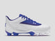 Under Armour Leadoff Low RM Jr. 3.0 Youth Molded Cleat - Royal/White