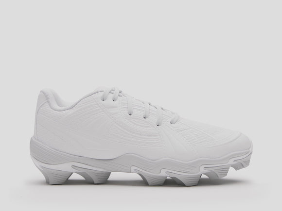 Video of the Under Armour Girls Glyde Sola RM Jr. Fastpitch Molded Cleat - White