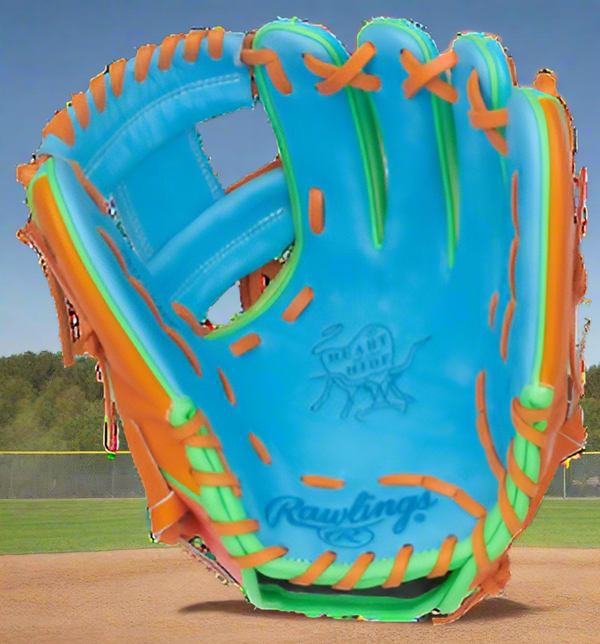Rawlings Heart of the Hide Fun Burst Series 11.5" PROR204-2CBO Baseball Glove