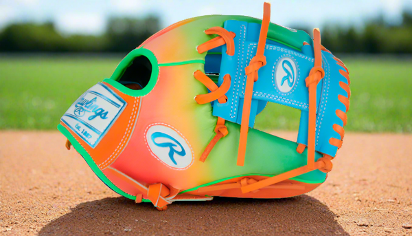 Rawlings Heart of the Hide Fun Burst Series 11.5" PROR204-2CBO Baseball Glove