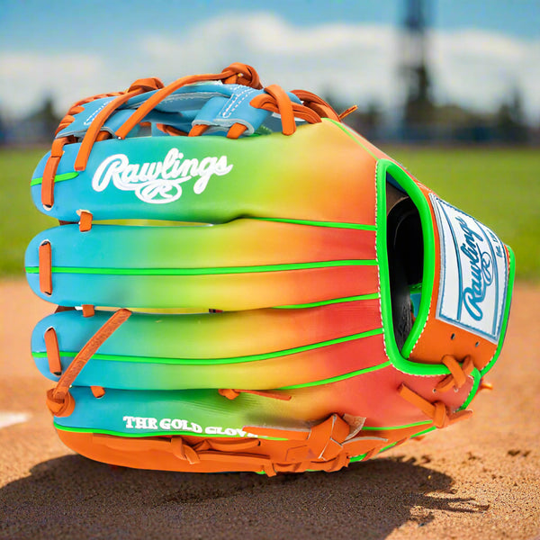 Rawlings Heart of the Hide Fun Burst Series 11.5" PROR204-2CBO Baseball Glove