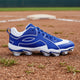 Under Armour Leadoff Icon Low RM Jr. Youth Molded Cleat - Royal