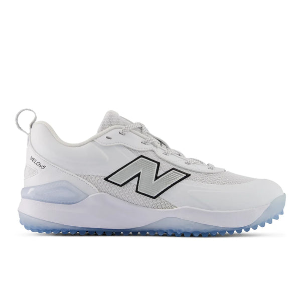 New Balance Velo v5 Women's Turf-Trainer Shoe - White/Metallic Silver