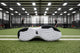 View of the sole of the New Balance FuelCell 4040 v8 Turf Trainer - Black/White