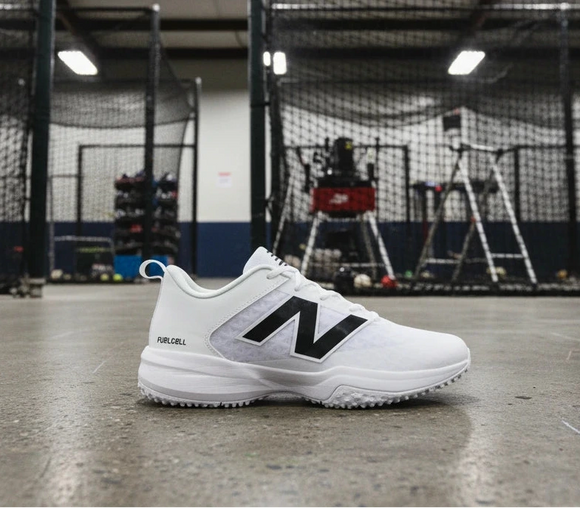 New Balance FuelCell 4040 v8 Turf Trainer - White/Black