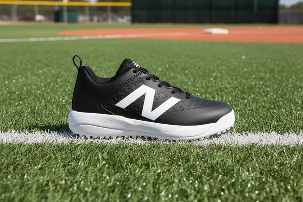 New Balance 4040 v8 Youth Turf Trainer - Black/White
