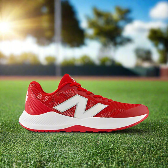 New Balance Dynasoft 4040v7 Youth Turf Trainer - Red