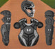 Under Armour Pro 6 Series Adult Baseball Catchers Kit - Black