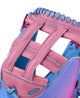 Close-up of the web on the Wilson A1000™ Momentum FPCM33 Special Make-up 33" Fastpitch Catcher's Mitt