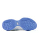 View of the sole of the New Balance Fuse v5 Women's Turf-Trainer Shoe - White/Columbia