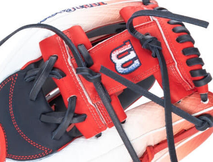 Close-up of the web on the Wilson A1000™ Freebird 2.0 1787 Special Make-up 11.75" Baseball Glove