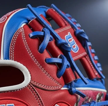 Close-up of the web on the Wilson A2000 1786SS 11.5" Baseball Glove - GOTM July 2026