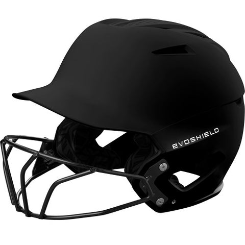 Evoshield XVT 2.0 Matte Fastpitch Batting Helmet - Black