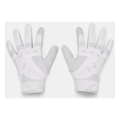 Under Armour Radar Youth Batting Glove - White