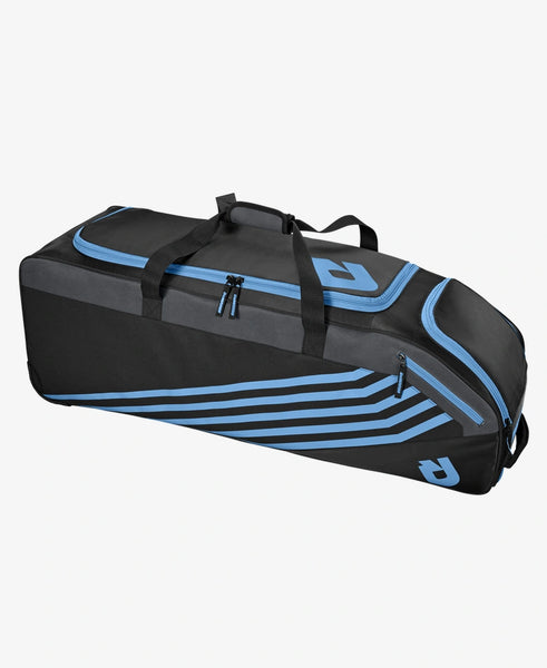 DeMarini Momentum 2.0 Wheeled Baseball Equipment Bag, Victory Blue 