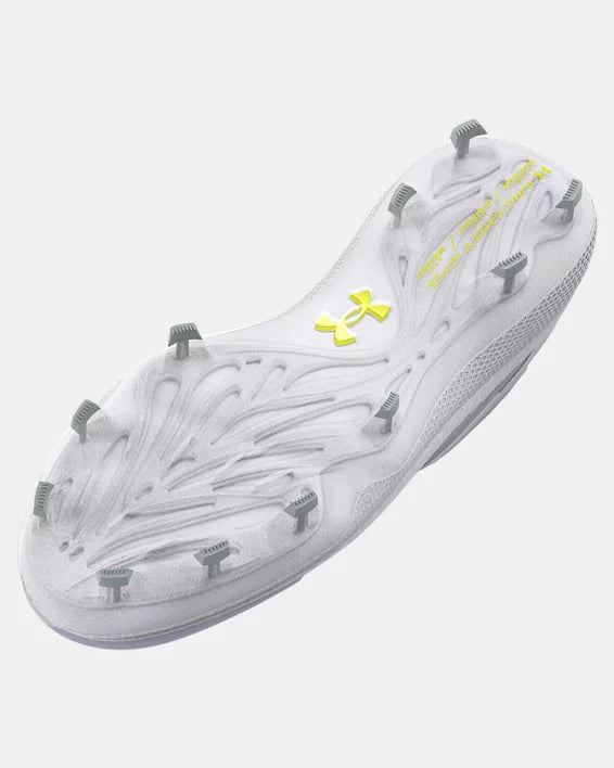 Under Armour Yard Low MT TPU Men's Molded Cleat - White