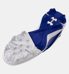 Under Armour Leadoff Low RM Jr. Youth Molded Cleat - Royal/White