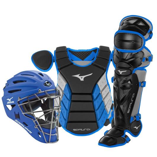 Mizuno Youth Samurai Catcher's Set Black/Royal