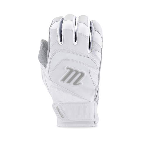Marucci Signature Adult Batting Glove - White