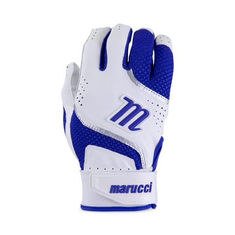 Marucci Code Youth Batting Glove - White/Royal
