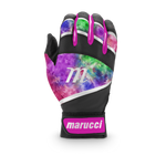 Marucci Foxtrot Tee Ball Youth Batting Glove - Black/Pink