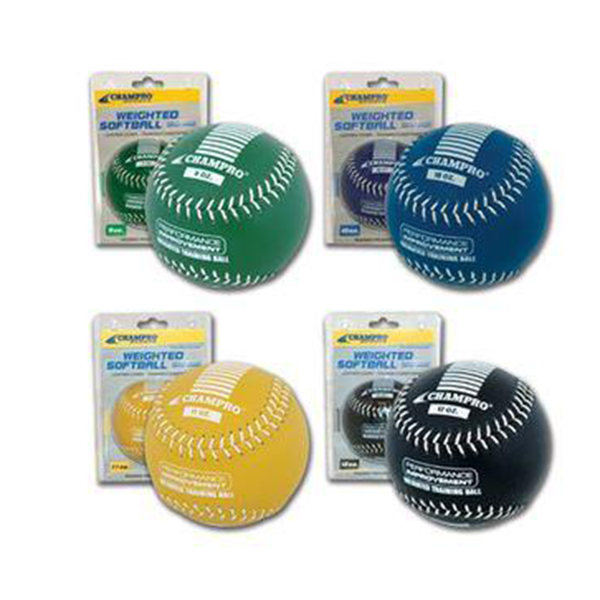 Weighted Basbealls Weighted Softballs For Throwing Weight Ball Champro Weighted Basic ...