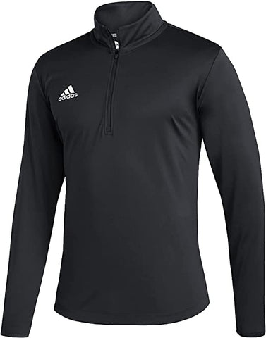 Adidas Under The Lights Long Sleeve Knit 1/4 Zip Men's Training Jacket - Black FP9871