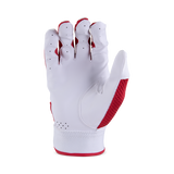 Marucci Code Youth Batting Glove - White/Red
