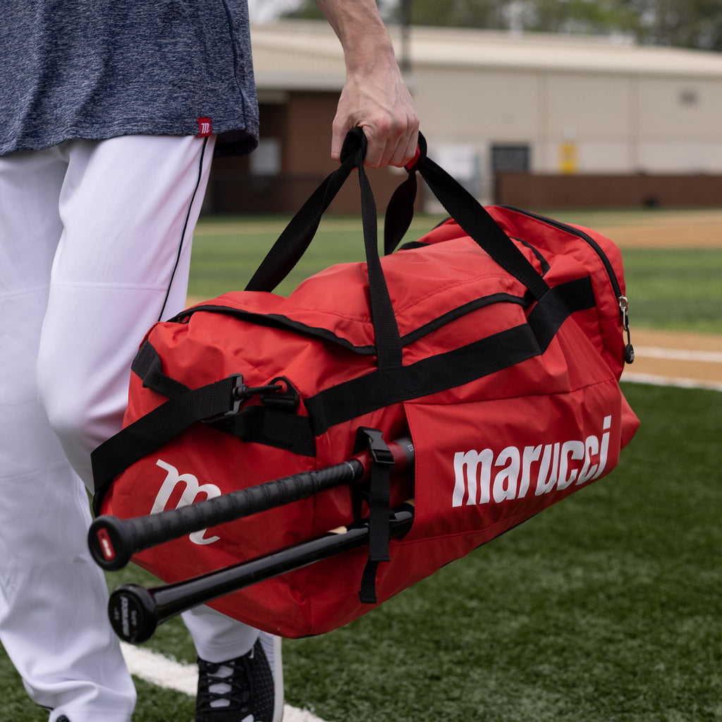 Marucci 2021 Team Utility Duffel Bag RED 並行輸入品-