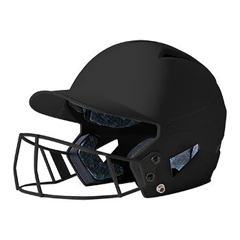 Champro HX Rise Fastpitch Batting Helmet - Black