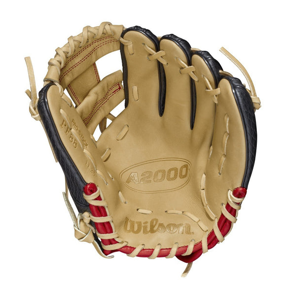 Wilson A2000 11.25" PF88SS Pedroia Fit Baseball Glove