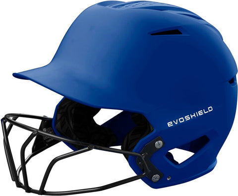 Evoshield XVT 2.0 Matte Fastpitch Batting Helmet - Royal