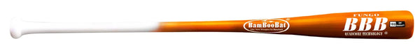 BamBooBat 34” Bamboo Fungo Bat-Orange