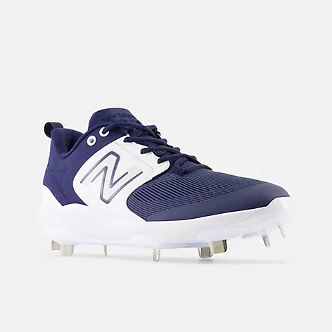 New Balance Fresh Foam X 3000 v6 Metal Cleat Navy White