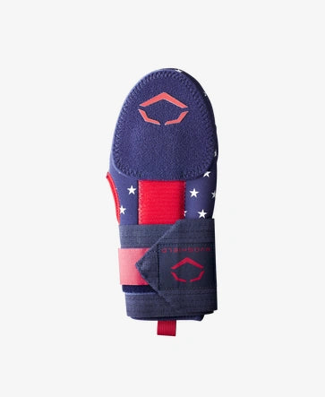 Guardian Baseball Sliding Mitt - Red, White and Blue - Adult Size - Softball  Sliding Guard - Protective Baseball Hand Guard - Elastic Compression Strap  