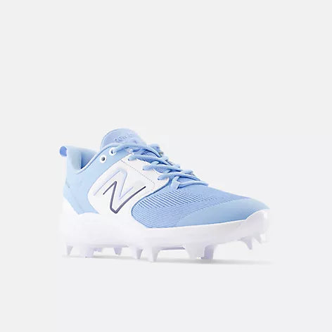 Blue and white new balance baseball cleats Clearance