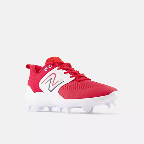 Red and white cleats sales