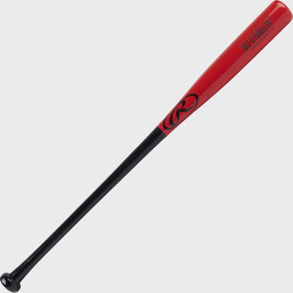 Rawlings Maple Fungo Bat - MLF-5, MLF-6-Black/Red