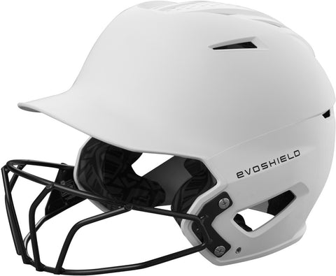 Evoshield XVT 2.0 Matte Fastpitch Batting Helmet - White