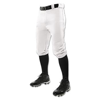 Champro Men's BP10 Triple Crown Knicker Baseball Pants - White